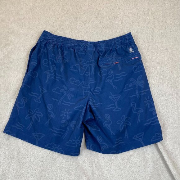 Chubbies Mens Swim Trunks Medium Blue Swimwear Beach Summer Pull On Casual - Picture 9 of 9